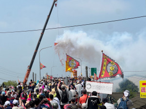 嘉縣奉天宮、配天宮廟前環境友善維護示範區，8/28起燃炮將限量／資料照，嘉義縣府提供