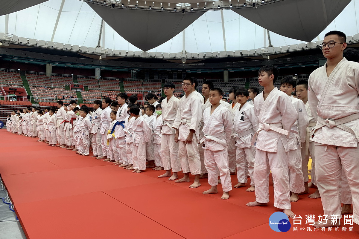 「2023年中華民國柔道錦標賽」計有來自全國1300位選手同場競技。