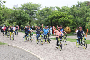 雲林縣公共自行車租賃系統今(3)日啟用記者會／林詩涵翻攝