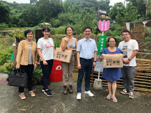 台中市客委會主委江俊龍拜訪藝術季廚房。