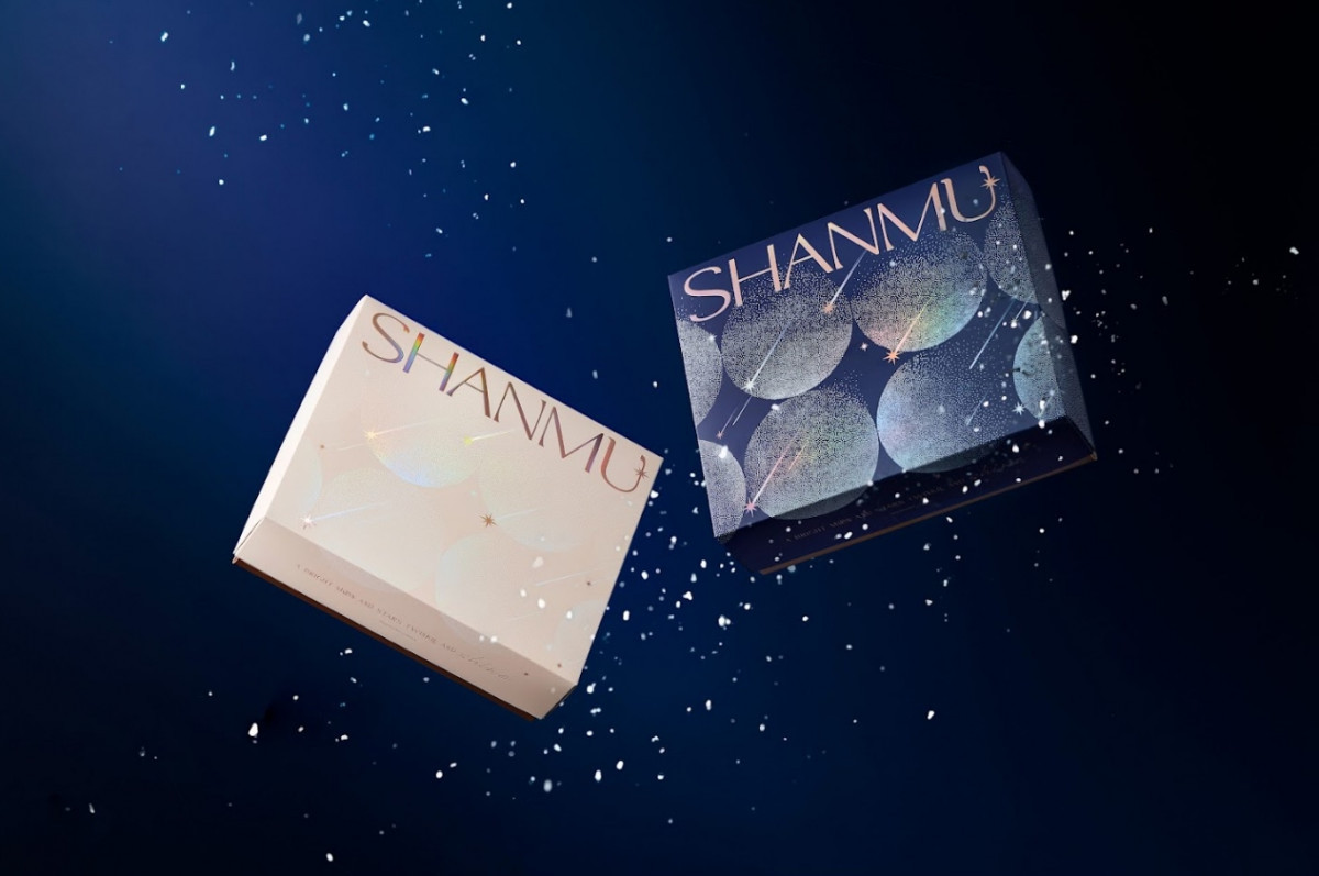 山木島Shanmu推出兩款2023年中秋限定禮盒「山木藍星」、「山木幻星」。（圖／業者提供）