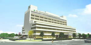 ▲位於路竹科學園區，新建中之秀傳醫療社團法人高雄秀傳紀念醫院示意圖。