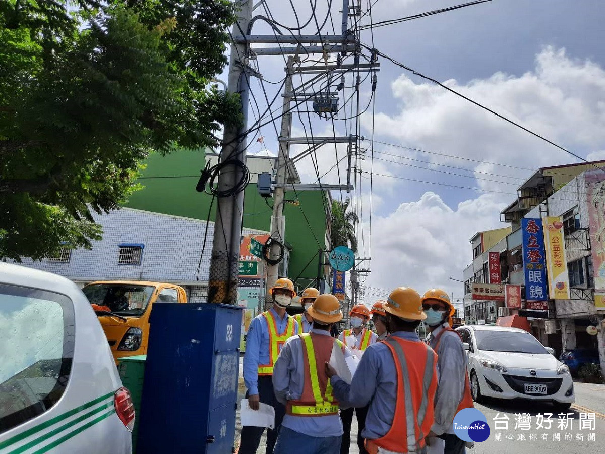 海葵颱風暴風圈觸陸　台電彰化全力戒備防颱