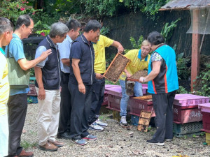 十大績優農業產銷班。林重鎣