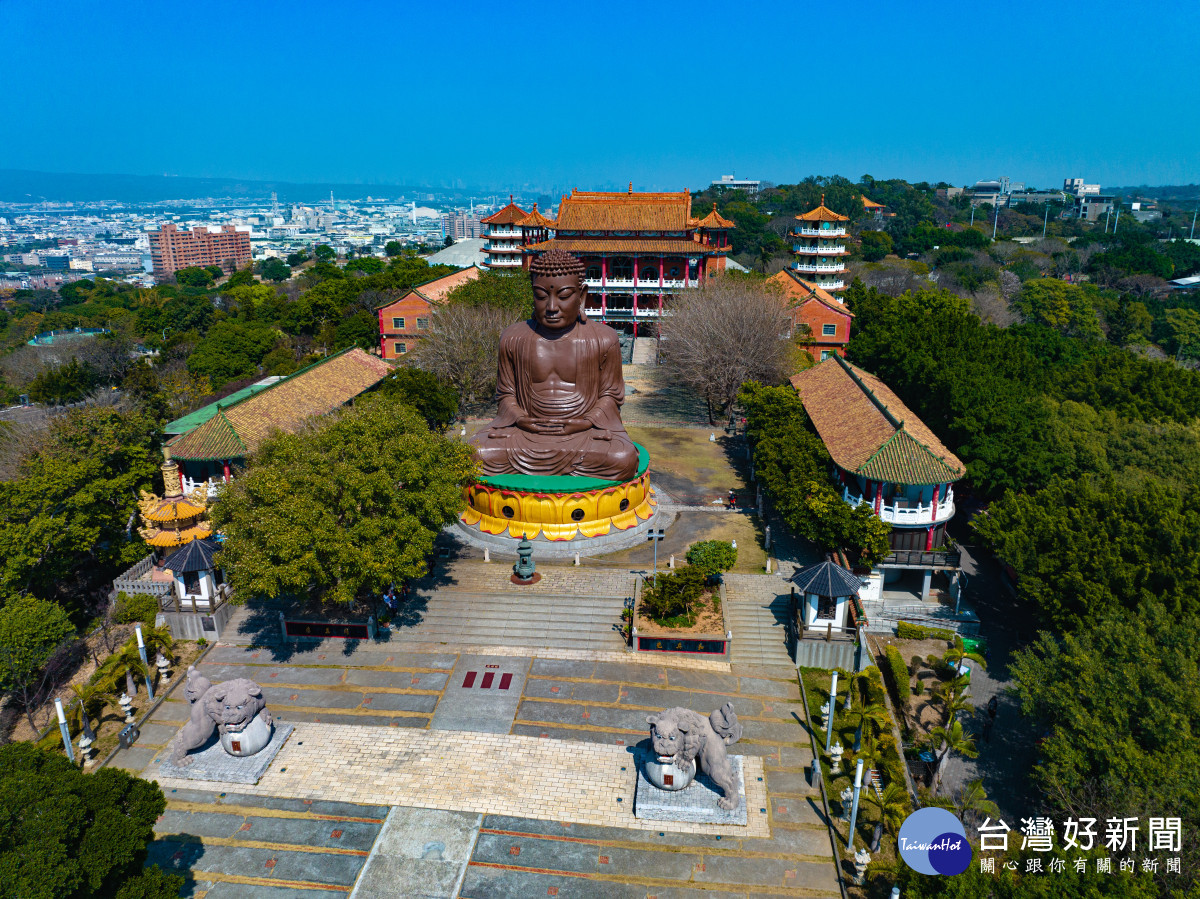 彰化古蹟日，相遇彰化300在八卦山大佛前揭開序幕。圖／彰化縣政府提供