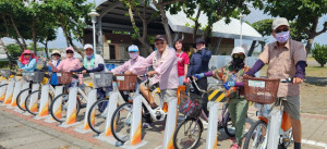 南市醫協助社區長者學借Ubike