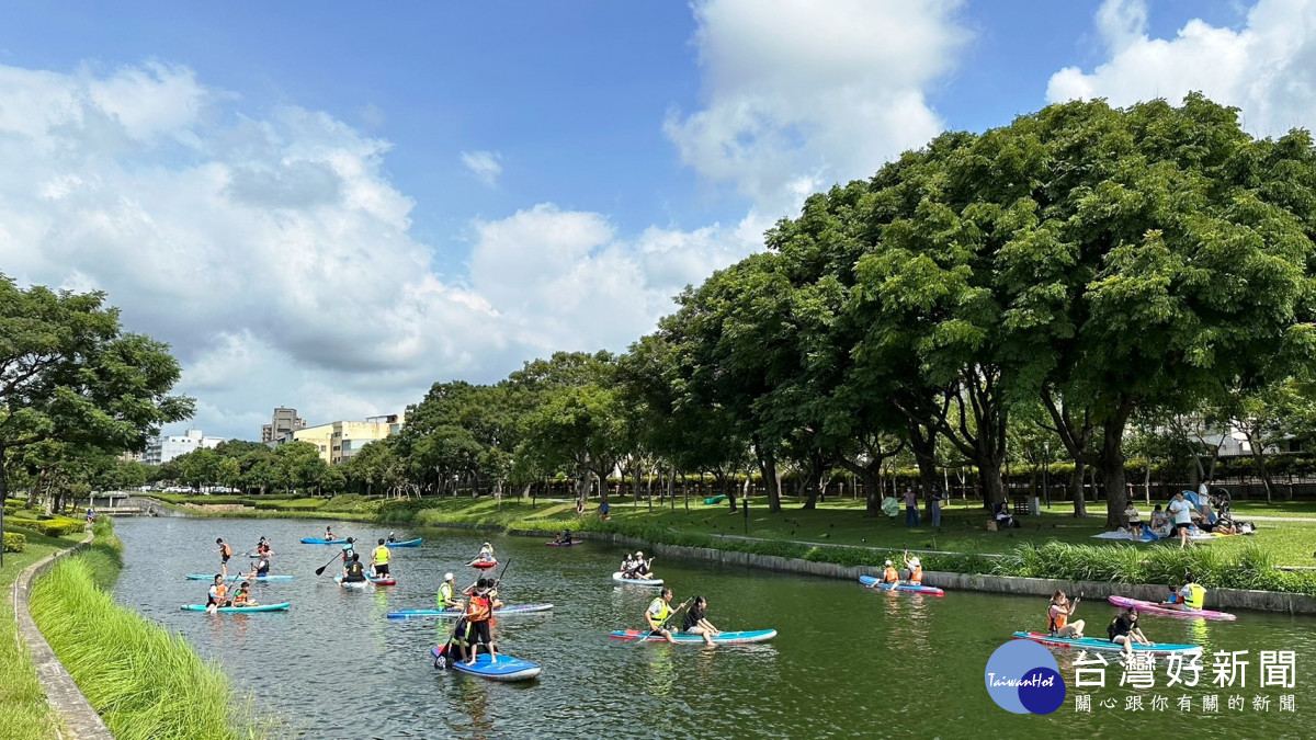 《2023水岸花都SUP立槳音樂漫划行》安可場，9月24日將於葫蘆墩公園第五區登場。