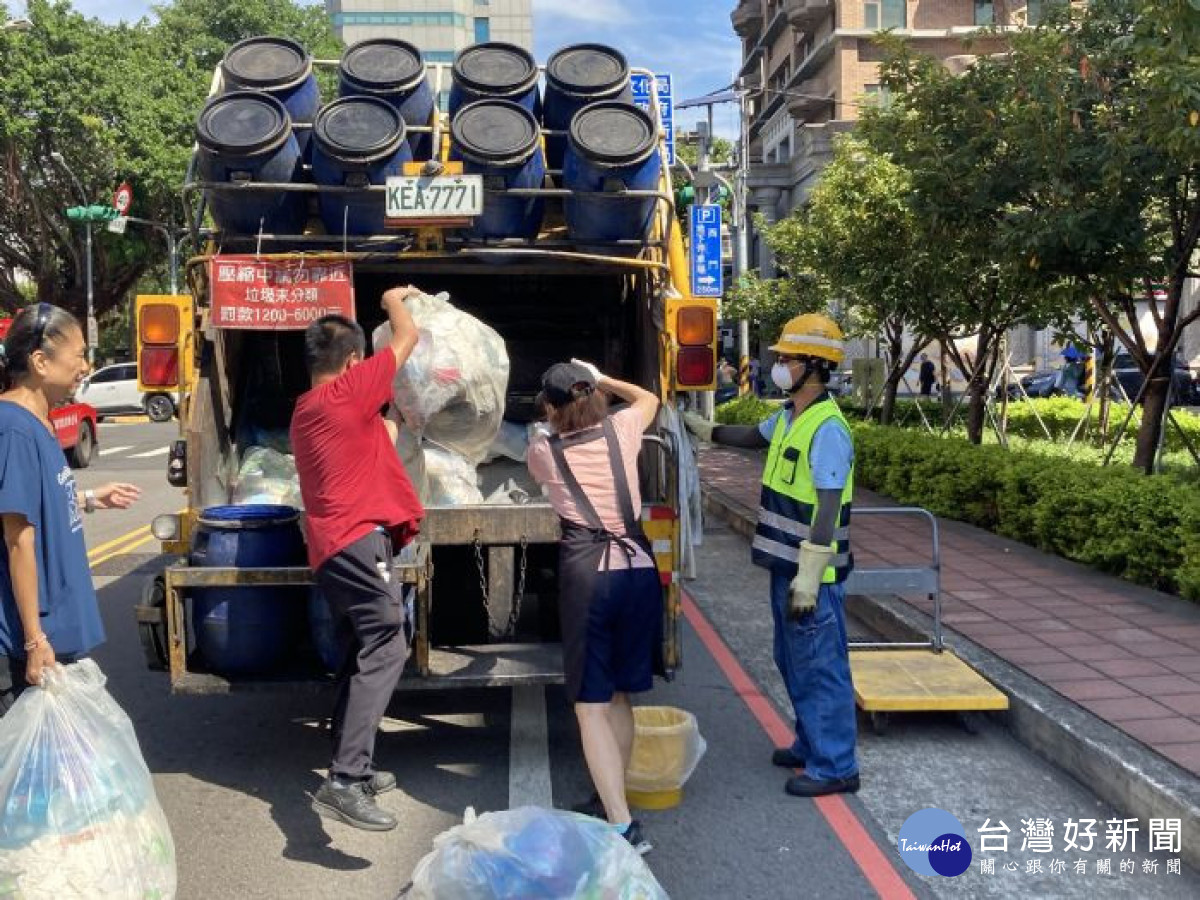 中秋連假垃圾收運不打烊。