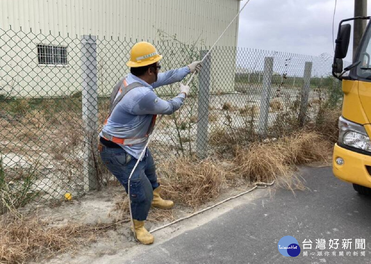 中颱小犬強風造成彰化部份停電　台電彰化區處儘速搶修恢復供電