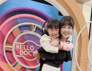 嚴立婷與女兒。（圖／嚴立婷提供）