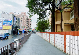 ▲高市瑞興國小通學步道改善後通行更安心。