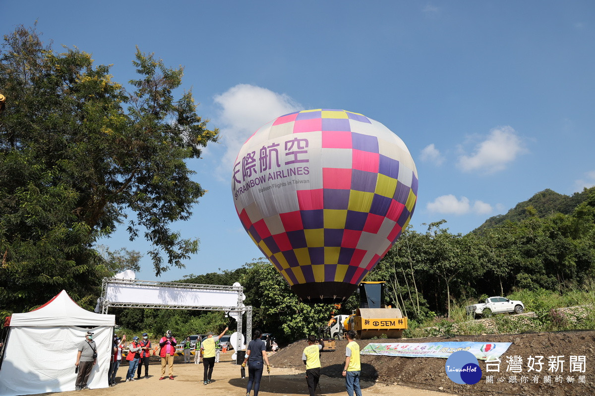 九九峰氦氣球樂園今日會勘。（縣府提供）