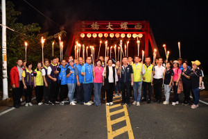 慶賀彰化縣歷史建築西螺大橋通車70週年。圖／記者鄧富珍翻攝