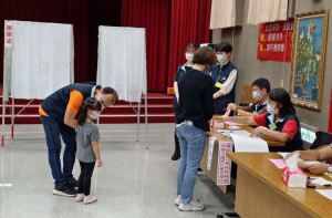 ▲高市選委會辦理選舉投開票模擬演練。