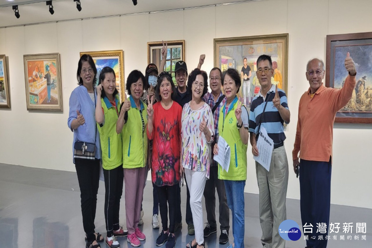 南美揚藝　台南市美術學會創作聯展在新營文化中心展出