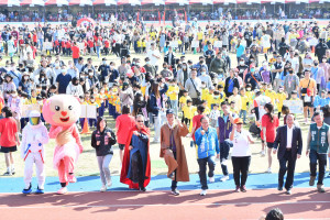 幼兒園親子運動嘉年華歡樂登場。圖／彰化縣政府提供