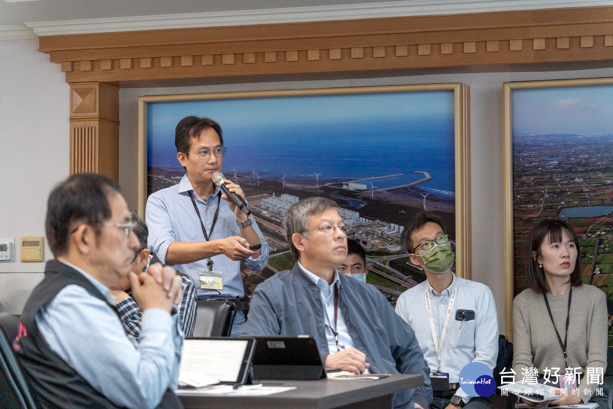 桃園市政府水務局進行「大樹林暨大湳埤塘生態公園建設進度」案報告。