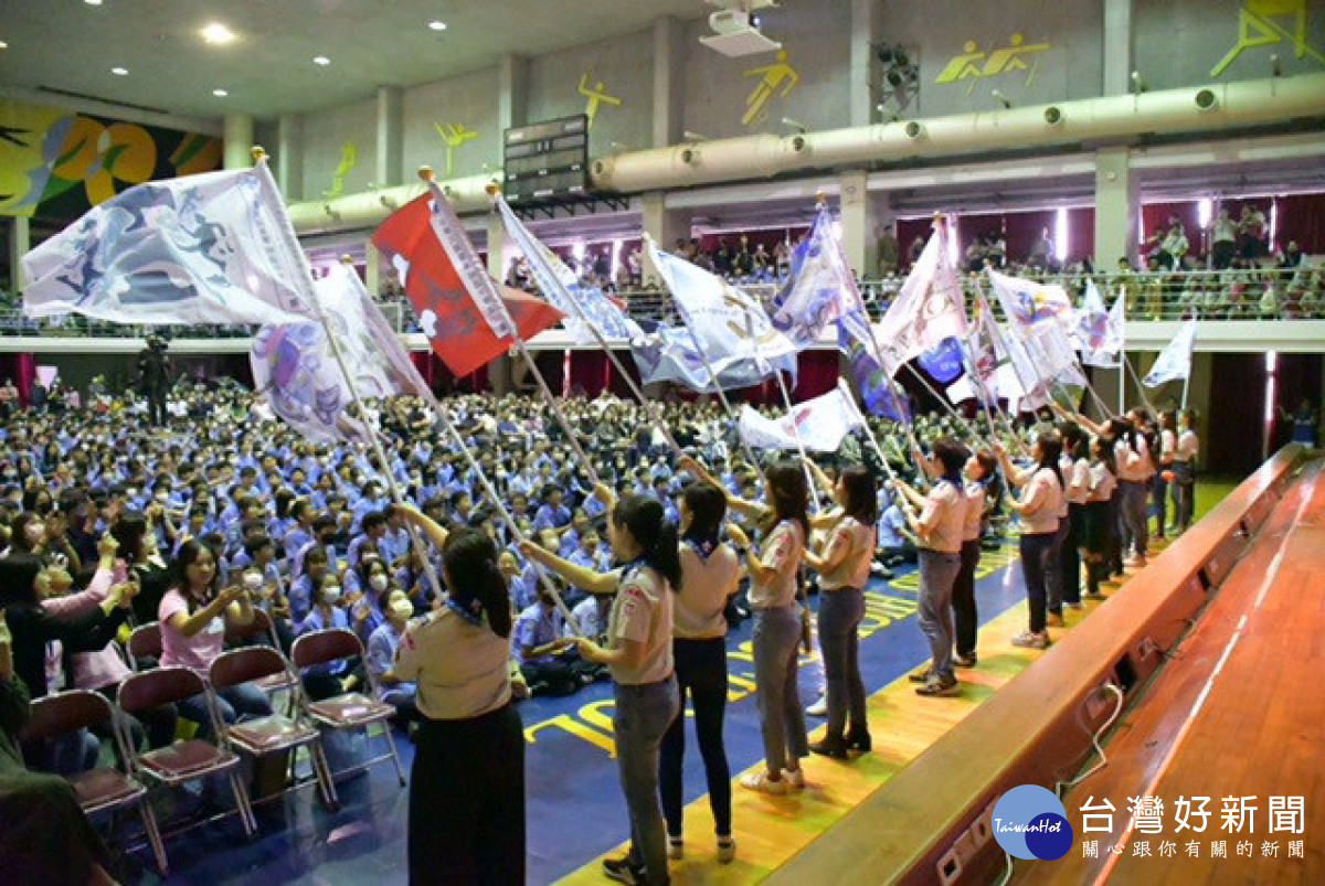 維護好品格！　明道中學840名國一學子宣誓成為中華童軍