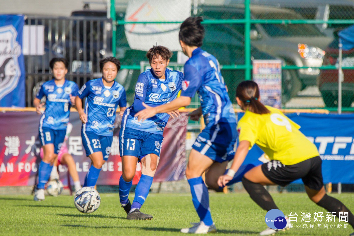 台中藍鯨對戰「台北熊讚」，終場以1:0勝出。