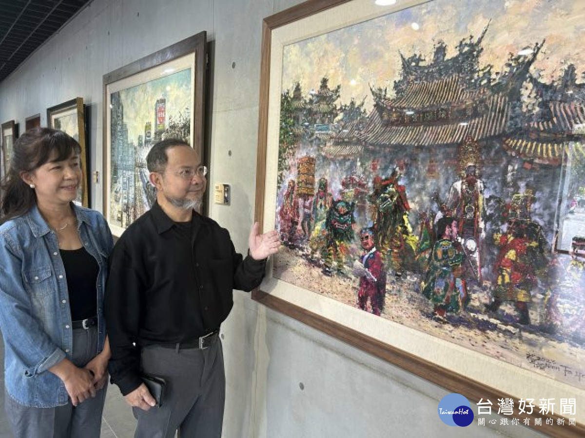 畫家楊年發畫出台灣懷念的過往時光　大甲中正紀念館展出