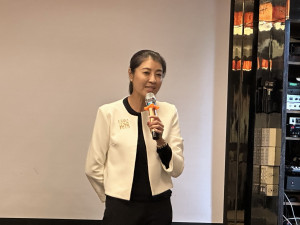 許淑華就職一年施政滿意度達83%。（記者扶小萍攝）
