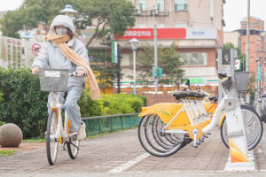 YouBike2.0於龜山區正式啟用。