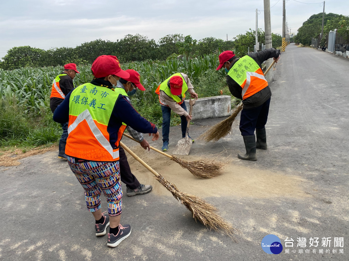 維護社區道路環境　南市成立15個農耕髒污守護志工隊  