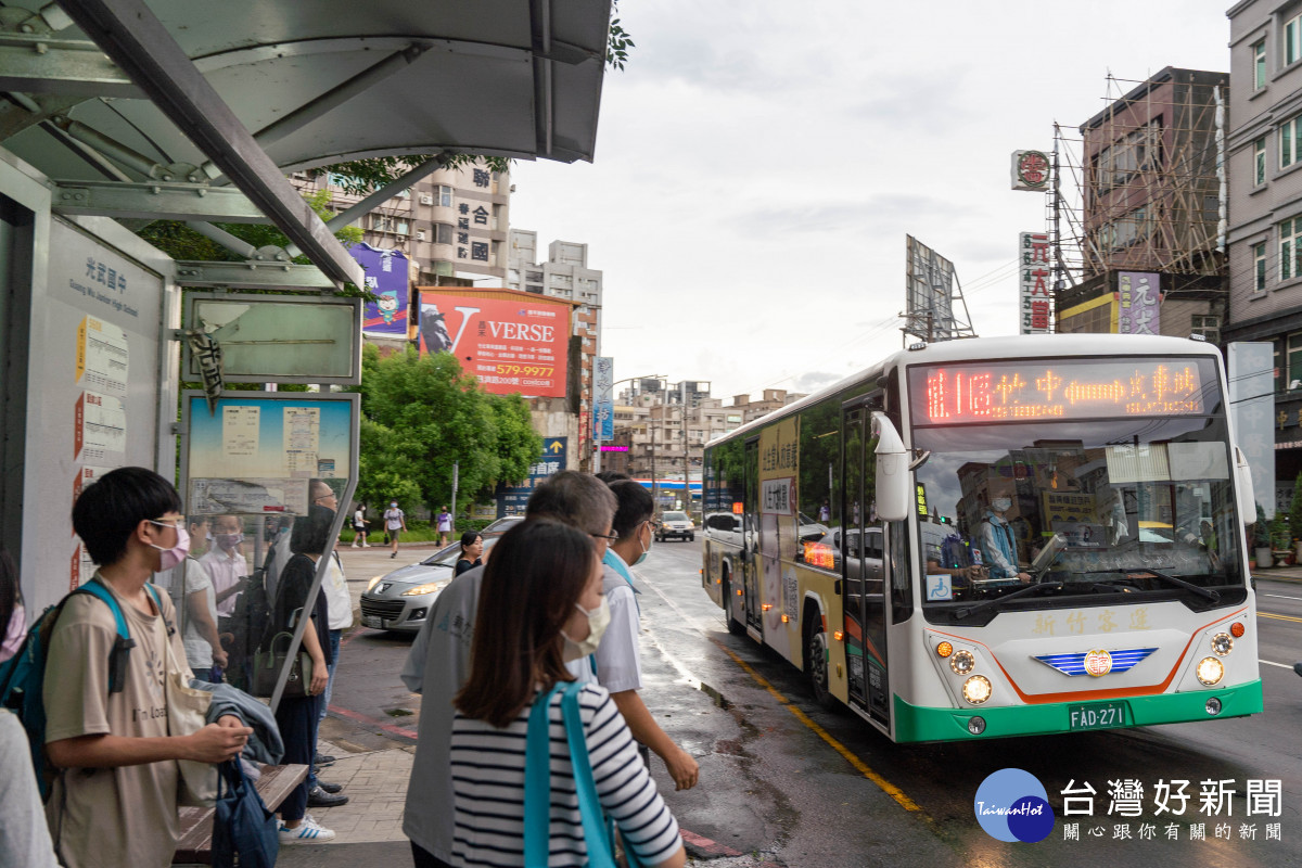 竹市藍1區公車1/6起每日增6班　尖峰時間每10-15分鐘一班