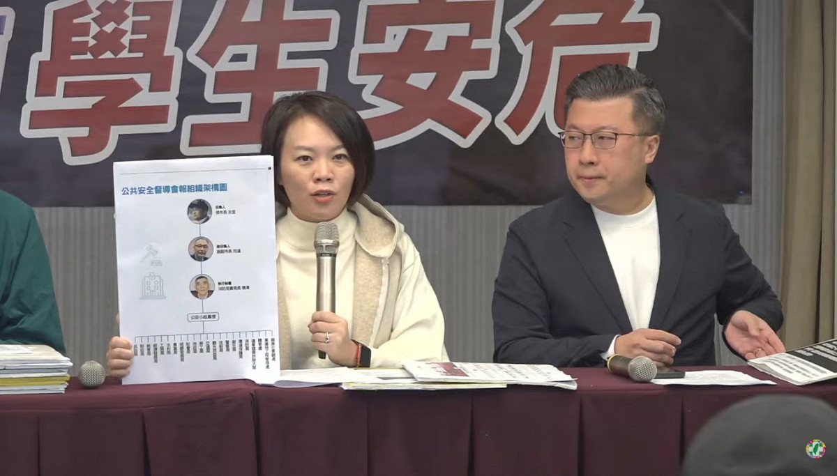 民進黨發言人張志豪（右）與台北市議會黨團總召簡舒培（左）。（圖／翻攝自民進黨YouTube直播）