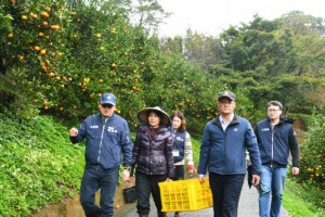 桃園農業局長視察農園、畜牧場及養殖場訪視，全面啟動防寒應變措施。