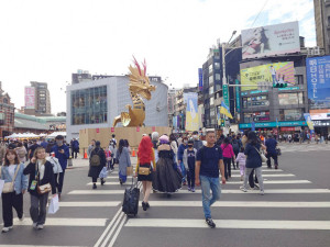 台北市西門町商圈街景（圖／台灣好新聞編輯部拍攝）