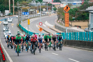 桃市警局規劃實警演練，全程模擬比賽行進狀況並實施「移動階段性精準」交通管制。