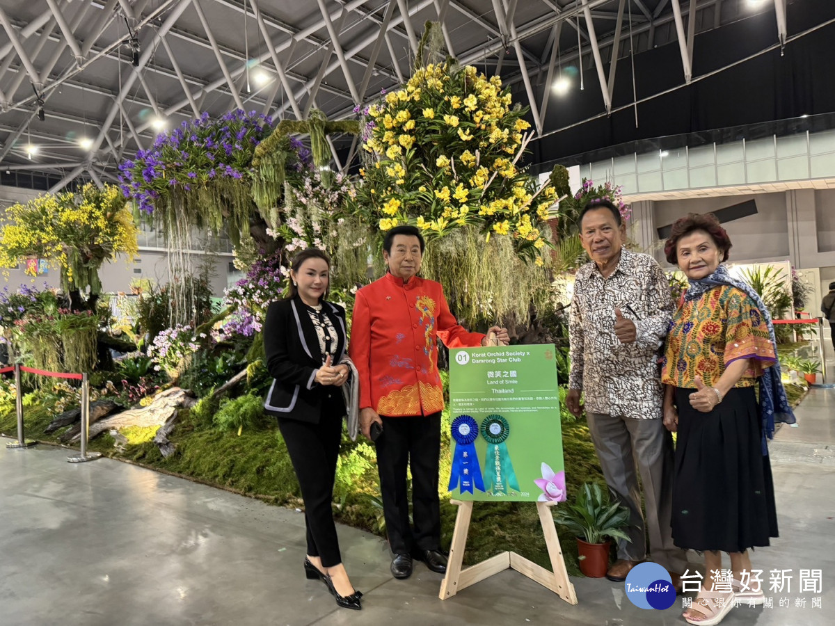 泰國文化部顧問團主席參觀蘭展與台灣燈會　讚譽台南農業與文化軟實力