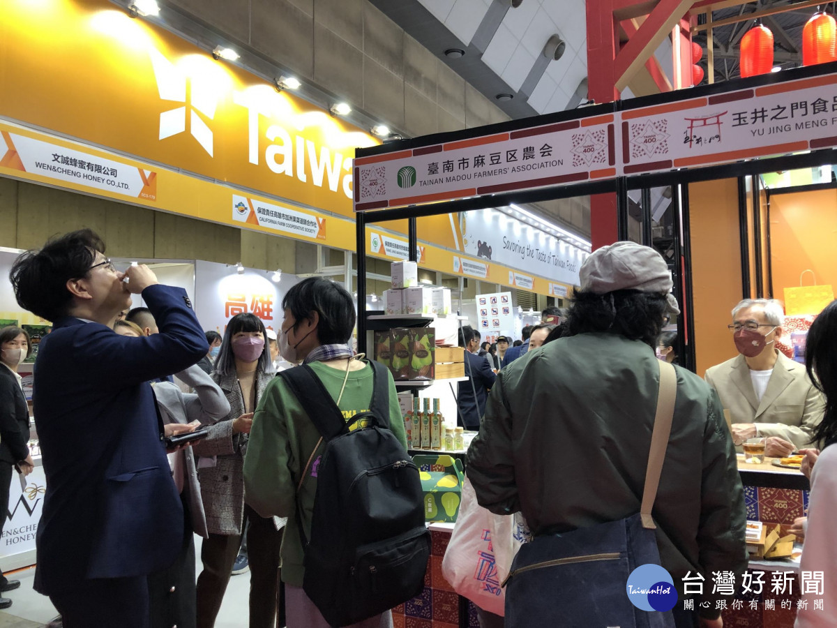 台南隊東京食品展成果亮眼　外銷訂單成長數倍
