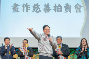 市長致詞祝福新任扶幼委員會謝文卿主委，讓扶幼工作穩健發展。