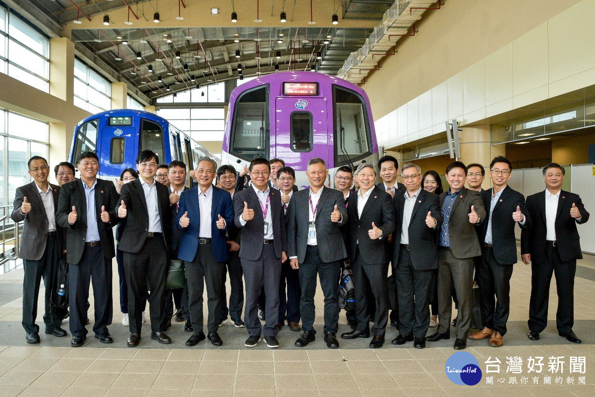 新加坡SMRT集團跨海參訪桃園　盼與桃捷攜手發展鐵道經濟