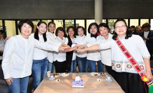 「Join」您一起動一動，女性縣市長齊聚南投。圖／記者鄧富珍攝