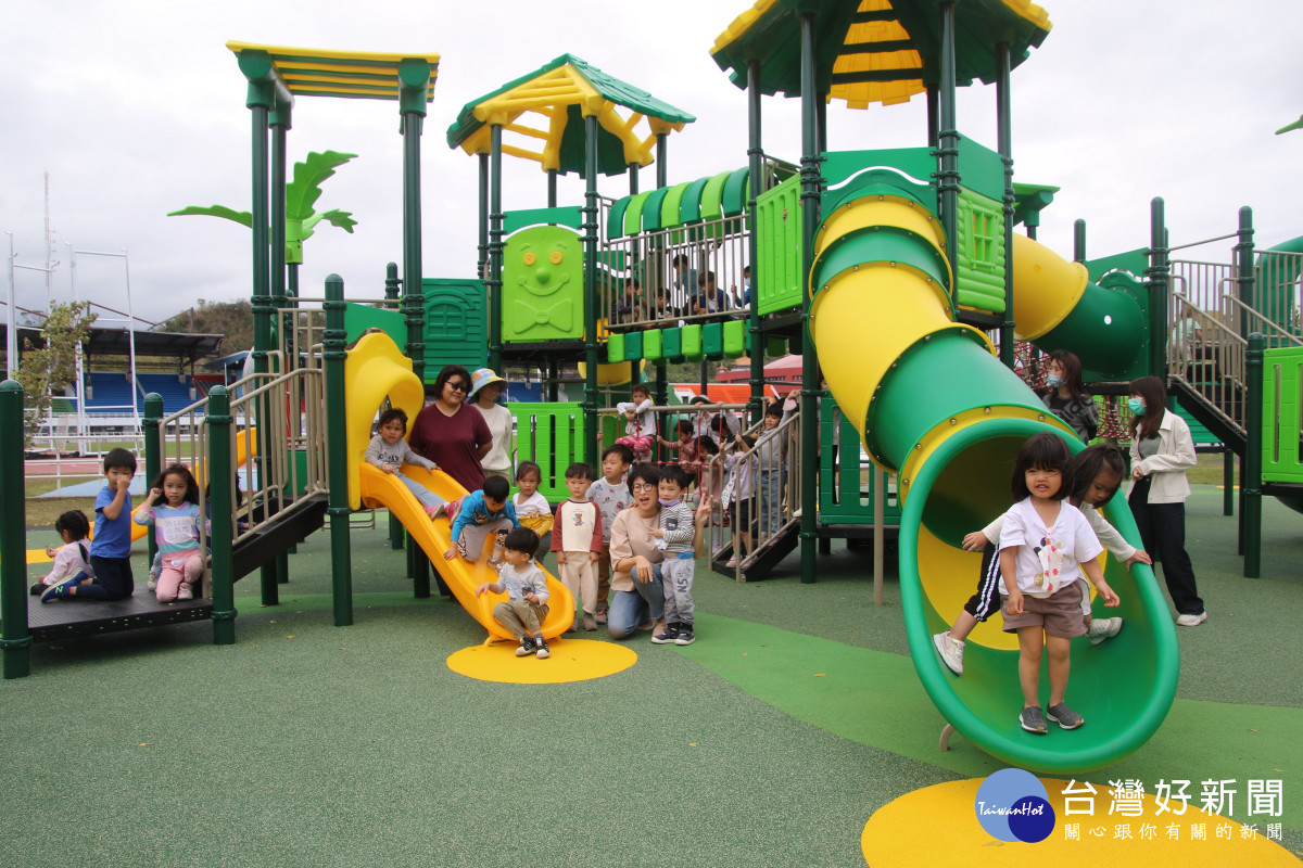 不一樣的兒童節禮物　<span style='color:red'>臺東</span>兒童運動公園幼齡遊戲場啟用