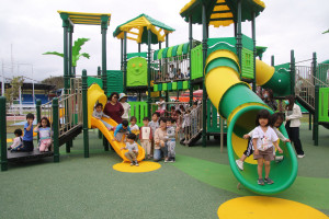 不一樣的兒童節禮物　臺東兒童運動公園幼齡遊戲場啟用