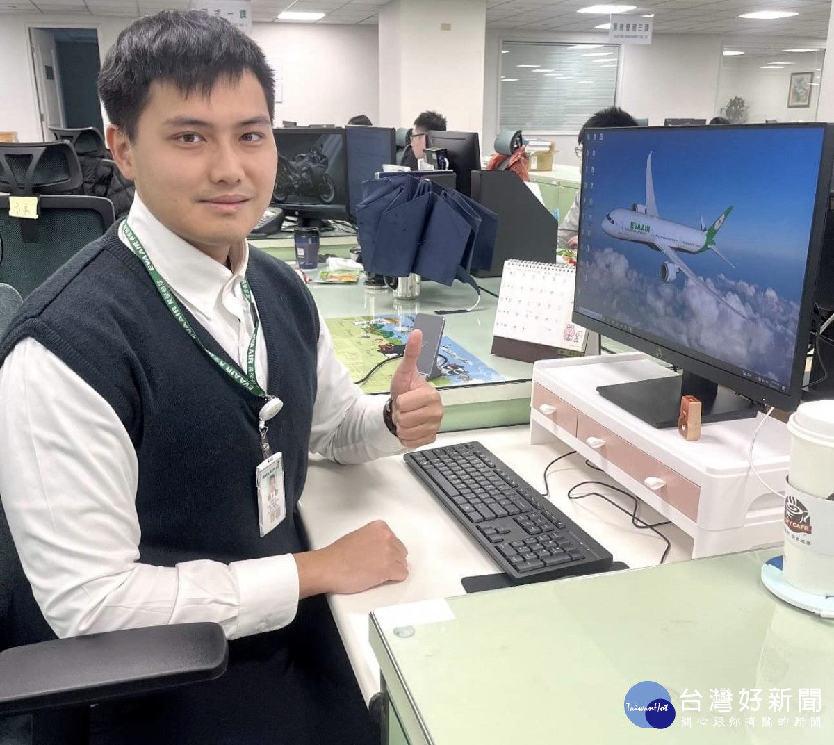 邱庭陞參加桃竹苗分署「產業新尖兵」課程，成功轉戰工程師。