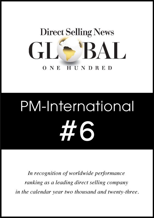 PM-International 在「DSN全球百強」排名躍升至第六名。