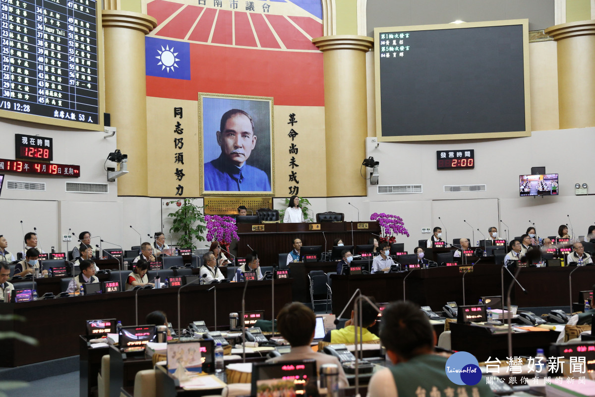 台南市議會本屆第3次定期會開議　議員發言踴躍為民喉舌
