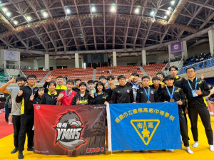 楊梅國中高中生在全中運柔道與角力賽上大放異彩！