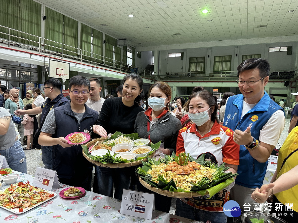 每道料理都很具創意。（記者扶小萍攝）