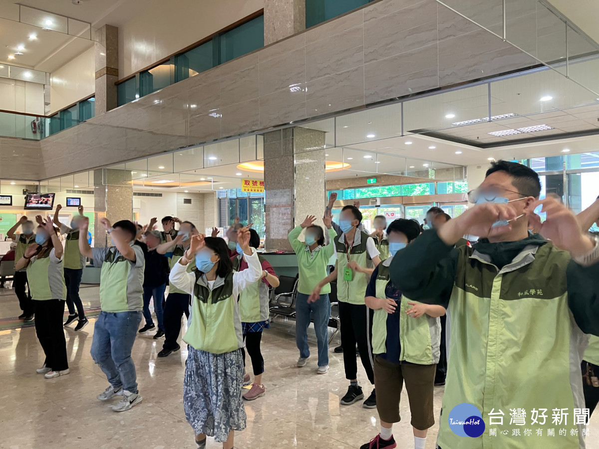 北榮桃園分院和風學苑學員帶動跳　響應台灣無酒日