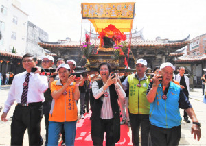 2024鹿港慶端陽系列活動，由「龍王祭」揭開序幕。圖／記者鄧富珍攝