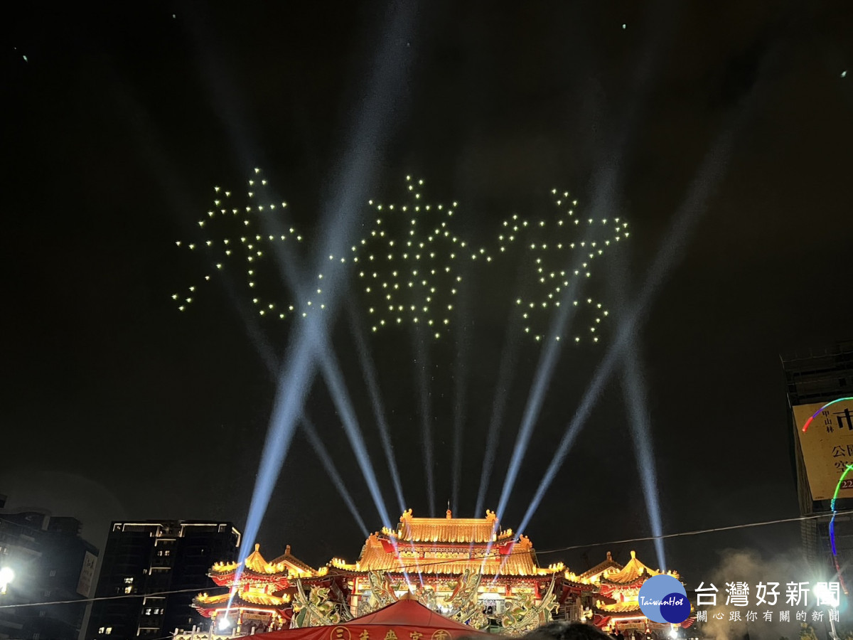 先嗇宮神農文化祭開鑼　300架無人機及高空煙火秀 台灣好新聞 第3張