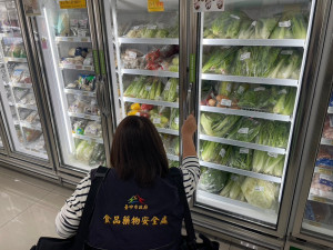 食安處抽驗賣場蔬果