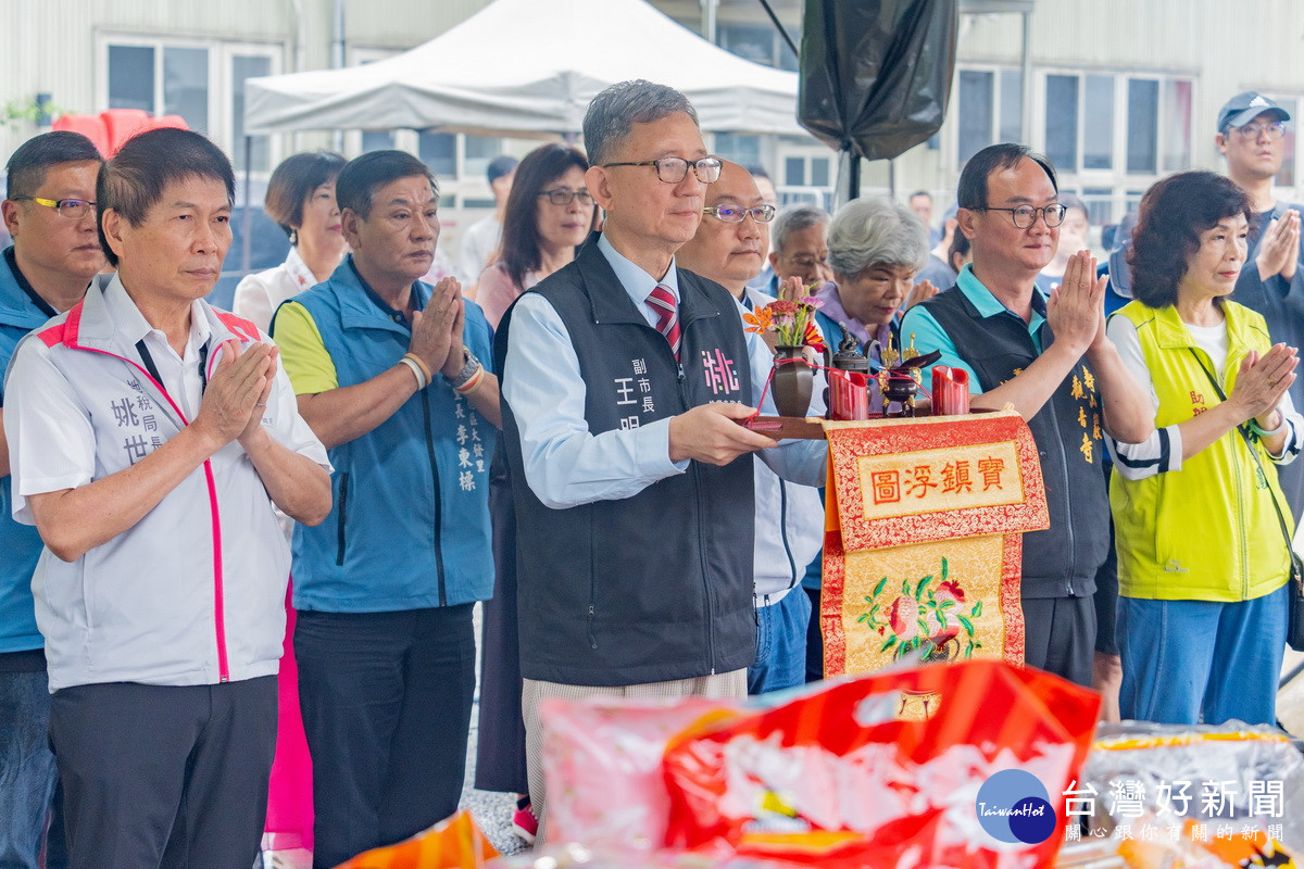 桃園市副市長王明出席2024桃園閩南文化節記者會。