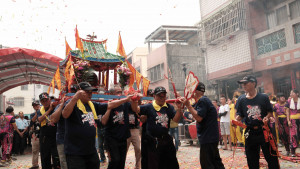 「2024_臺中巧聖仙師文化祭─三仙師環台徒步祈福繞境」平安回鑾。